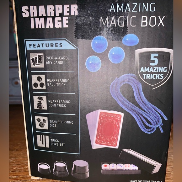 Sharper Image Magic Box with Card Tricks and More - Picture 3 of 6